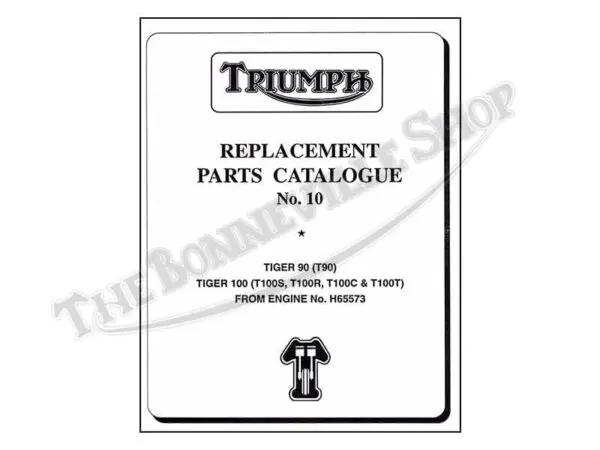 99 0833 c 01 1969 500 triumph 500 parts book 10
