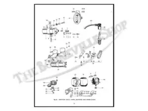 Triumph T Bonneville TR Trophy Parts Book