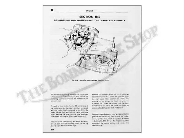 99 0883 02 Triumph 650 Unit Twin Factory Shop Manual T120 TR6 6T 1963 1970