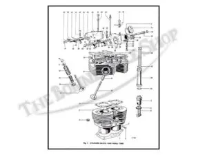 Triumph T T cc Daytona Tiger Trophy Parts Book