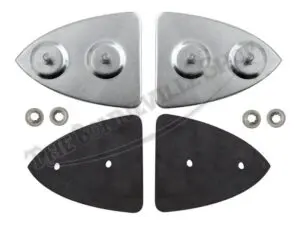 99 1030 57111 04 Triumph BSA MG Lucas Red Triangle Reflector Kit