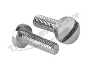 TRIUMPH NORTON BSA LUCAS CHROME SCREW SET FOR LUCAS TAILLIGHT ()