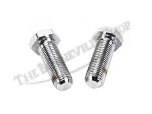 C TRIUMPH HEADLIGHT BOLTS CHROME