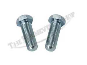 Z TRIUMPH LATE HEADLIGHT BOLTS ZINC PAIR
