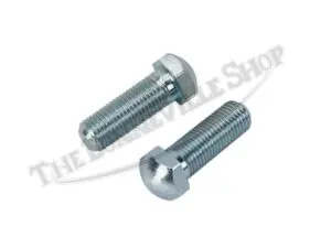 Z TRIUMPH LATE HEADLIGHT BOLTS ZINC PAIR
