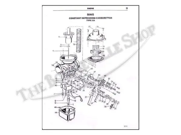 99 7059 02 Triumph T140 TR7 TR65 Workshop Manual for Triumph Twins 1979 82