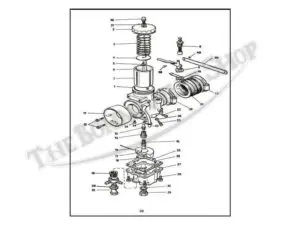 99 7102 a02 1979 triumph t140 bonneville tr7 tiger parts book