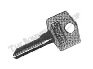 TBS TRIUMPH BSA NORTON GENUINE FS UK ENGLAND ENGLISH KEY BLANK