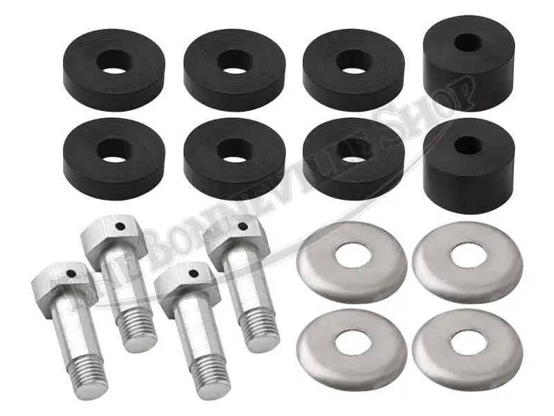 TBS 0072 01 Triumph Pre Unit Thunderbird Trophy Tank Mounting Kit Up To 1956