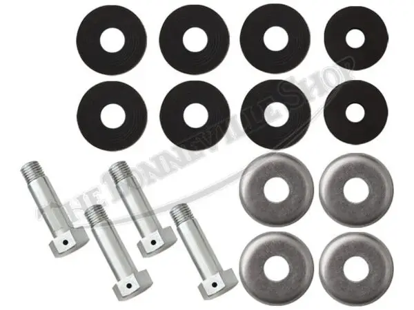 TBS 0072 02 Triumph Pre Unit Thunderbird Trophy Tank Mounting Kit Up To 1956