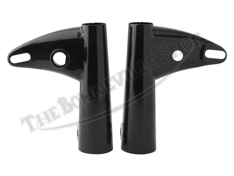TBS 0084 01 Triumph T140 Bonnie TR7 Tiger Retro Style Headlight Ears Mounts