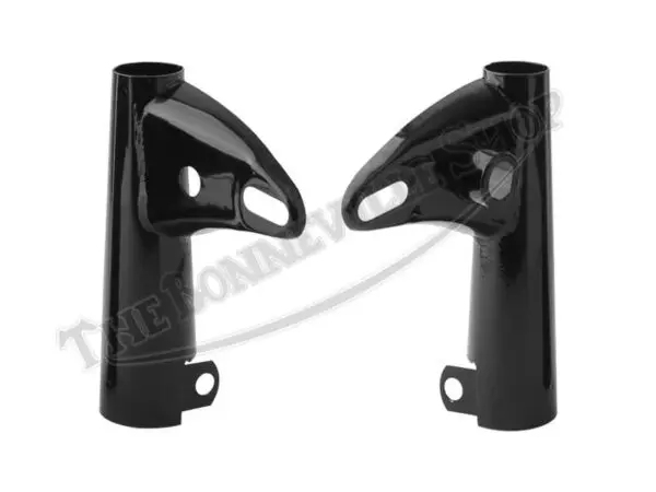 TBS 0084 02 Triumph T140 Bonnie TR7 Tiger Retro Style Headlight Ears Mounts