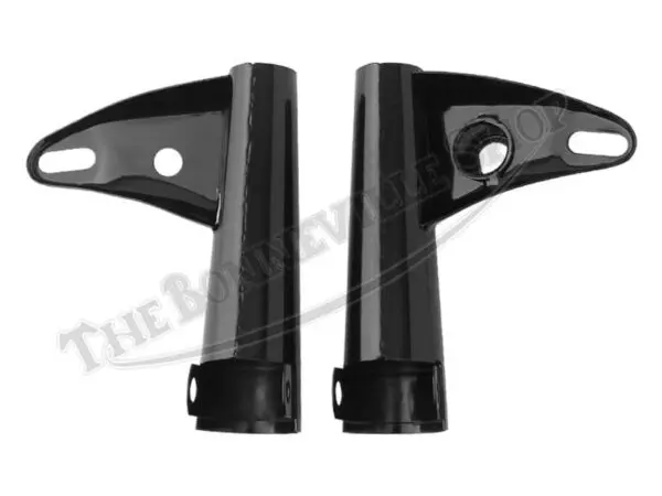 TBS 0084 03 Triumph T140 Bonnie TR7 Tiger Retro Style Headlight Ears Mounts