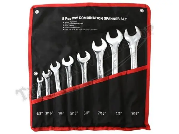 TBS B Deluxe Whitworth Combo Wrench Spanner Set Pc Triumph Norton BSA
