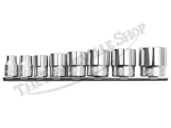 3/8" Drive 12 Point Whitworth Socket Set for Classic Triumph, Norton, BSA Motorcycles