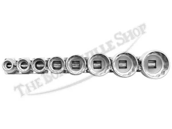 TBS 0389J 03 Socket Set 12 pt 8 pc 3 8 Drive