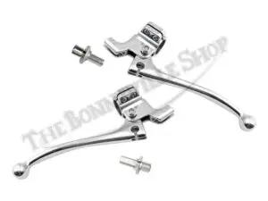TBS 0462 A TBS 0463 A 03 Triumph Norton BSA Lightweight Alloy Handlebar Lever Set