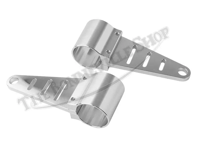 TBS TRIUMPH NORTON CUSTOM BILLET MM HEADLIGHT EARS US MADE