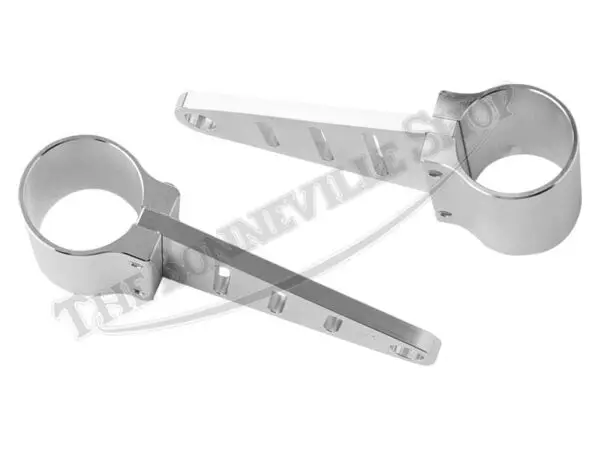 TBS TRIUMPH NORTON CUSTOM BILLET MM HEADLIGHT EARS US MADE