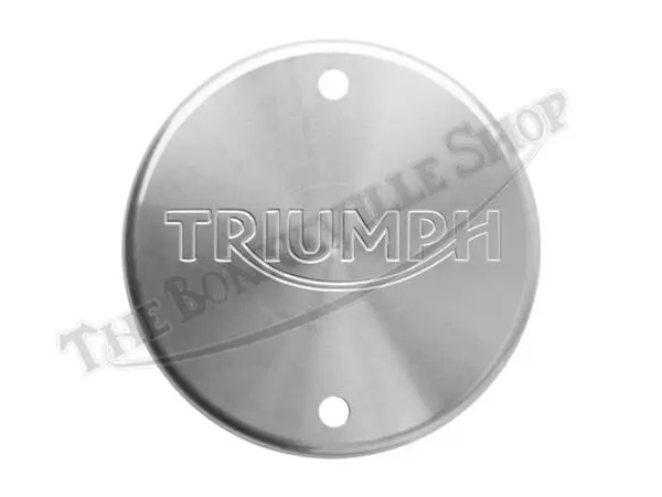 TBS 073 01 Triumph Laser Cut Logo Alloy Points Cover NEW TRIUMPH LOGO
