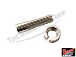 TBS 1016 03 Triumph Norton BSA Barnett Clutch Brake Cable Adjuster and Lockring