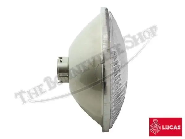 TBS 11051L 03 Vintage 7 Headlight Glass Beam Unit without Pilot Light Hole