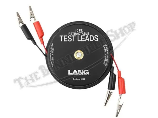 TBS 15 1224 01 Triumph Norton BSA 10Ft Dual Electrical Test Lead Set