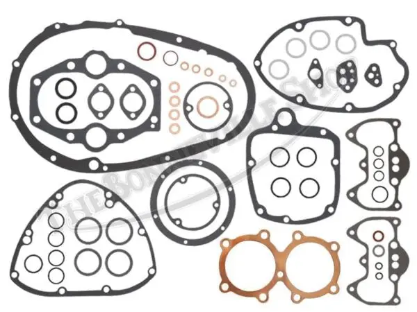 TBS 1652H 02 Triumph Unit Twin 650 Complete Gasket Set With Copper Headgasket US Made