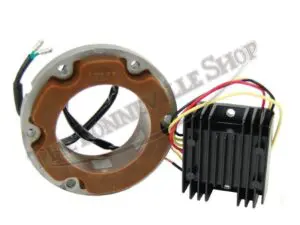 TBS W GENUINE LUCAS HIGH OUTPUT CHARGING KIT STATOR REGULATOR