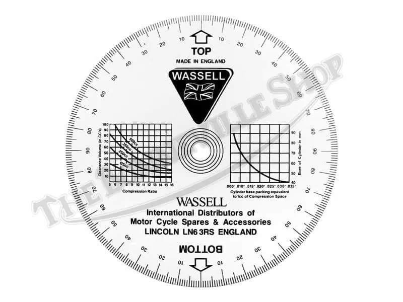 TBS 29046 01 Timing Disc Degree Wheel Crankshaft Timing Degree Disc Wheel