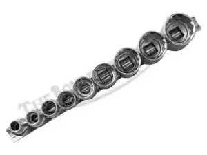 TBS 2919 03 TRIUMPH NORTON BSA WHITWORTH 12 POINT 9 PIECE 1 2 DRIVE SOCKETS