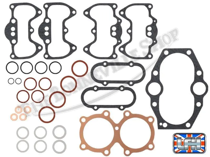 TBS 3551 01 Triumph 650 Bonneville Tiger Trophy Top End Gasket Set 1963 72 1