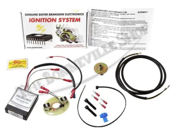 TBS BOYER ELECTRONIC IGNITION FOR ALL TRIUMPH AND BSA SINGLES VICTOR B TRW
