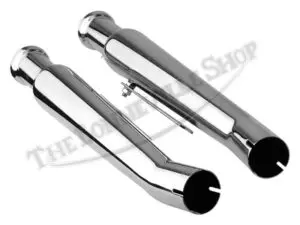 TBS 3735 02 CLASSIC 1 3 4 BORE UPSWEPT MEGAPHONE TULIP SILENCERS MUFFLERS 1