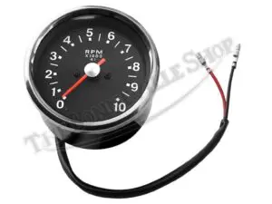 TBS 4193 02 Triumph Norton Black Face Tachometer