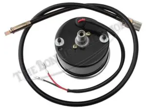 TBS 4193 60 3282 T 03 Triumph Norton Black Face Tachometer with 2ft6in Cable