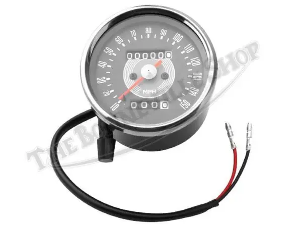 TBS 4194 02 Triumph BSA Gray Grey Face 150 Mph Speedometer 2
