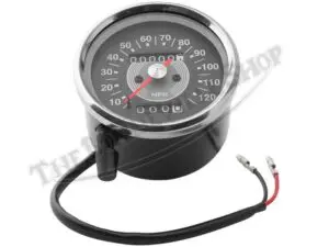 TBS 4199 02 Triumph Grey Faced 120mph Speedometer SSM 5001 00 Replica