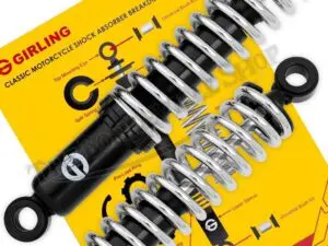 TBS 50328 02 Triumph T150 T160 69 76 BSA A75 Rocket 3 69 73 Genuine Girling 13 4 inch 126 lbs Shock Absorbers