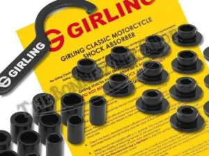 TBS 50328 03 Triumph T150 T160 69 76 BSA A75 Rocket 3 69 73 Genuine Girling 13 4 inch 126 lbs Shock Absorbers