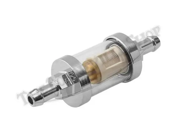 TBS 60 351​4 02 Triumph Norton BSA Clear View Fuel Filter Fits 5 16 ID Hose