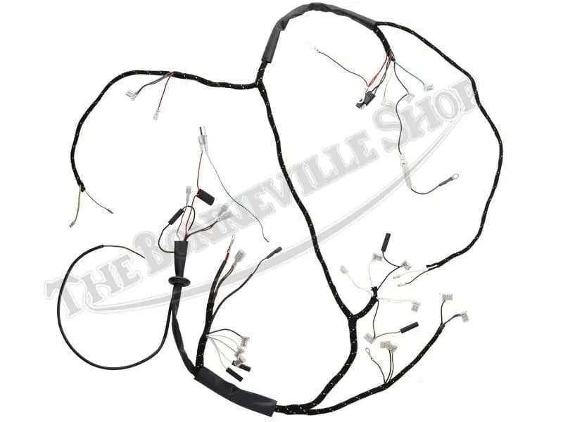 TBS C Triumph Cloth Wiring Harness