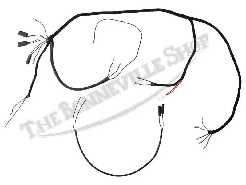 Triumph 1966 1967 Cloth Wiring Harness 54937097