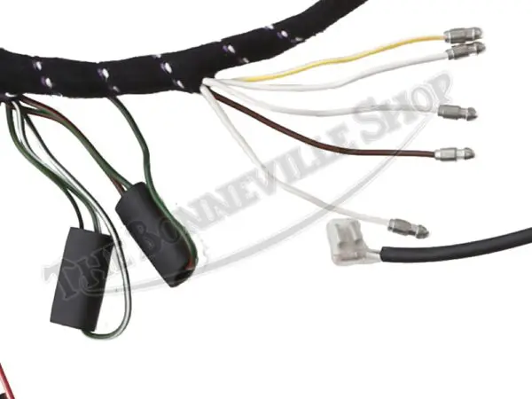 1976-78 Triumph TR7 T140V 1978.5 T140E Wiring Harness Cloth Bound UK Made PN# 54962258A TBS-6044C
