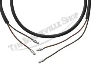 TBS TRIUMPH NORTON BSA MATCHLESS AJS ETC TAIL LIGHT WIRING HARNESS LUCAS TYPE
