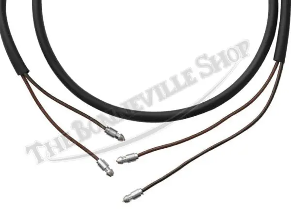 TBS TRIUMPH NORTON BSA MATCHLESS AJS ETC TAIL LIGHT WIRING HARNESS LUCAS TYPE