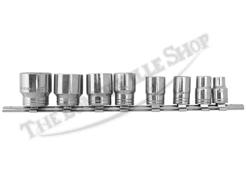 TBS 61159 01 Socket Set 12 Pt Whitworth 6 Pc Socket Set 12-Pt Whitworth 8 piece set