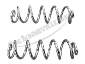 TBS S TRIUMPH NORTON BSA INCH CHROME LYCETT TYPE SOLO SEAT SPRINGS