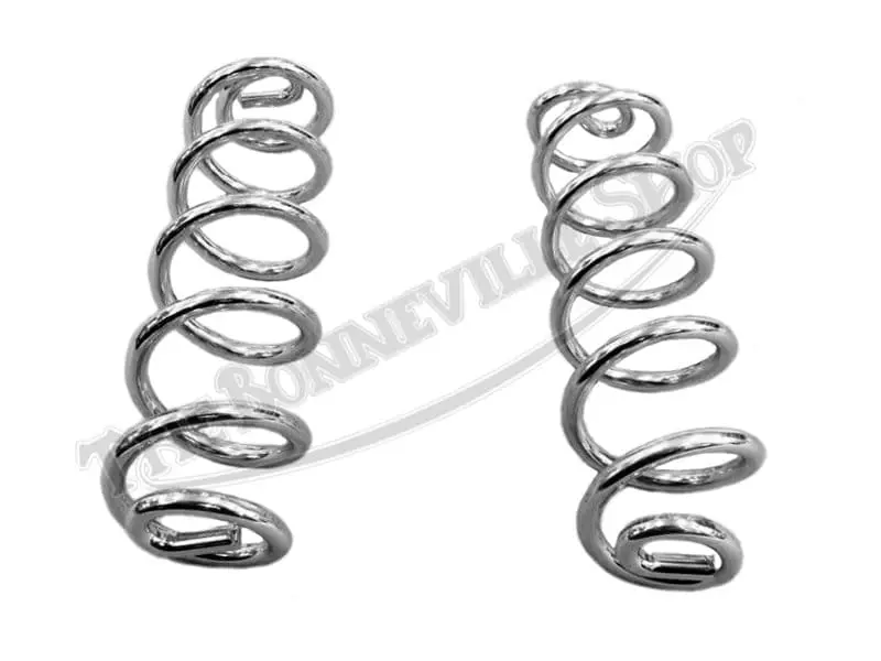TBS S TRIUMPH NORTON BSA INCH CHROME LYCETT TYPE SOLO SEAT SPRINGS