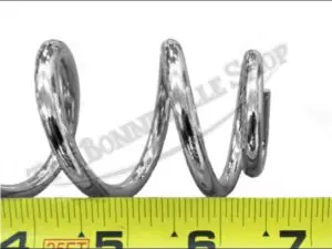TBS S TRIUMPH NORTON BSA INCH CHROME LYCETT TYPE SOLO SEAT SPRINGS